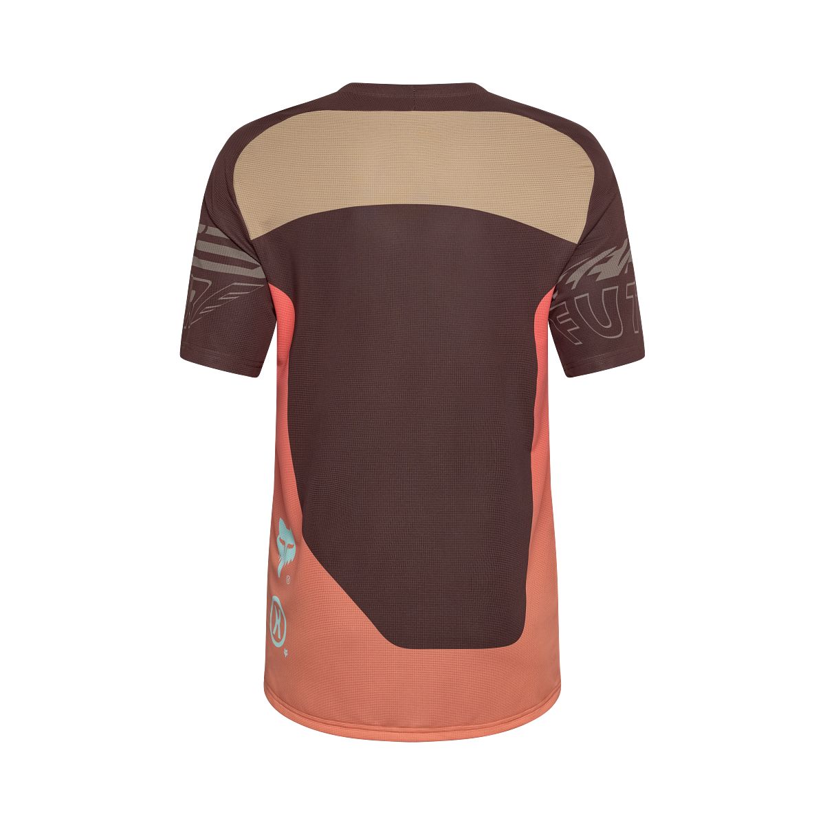 FOX FLEXAIR ELEVATED Short Sleeve Jersey Brown/Orange