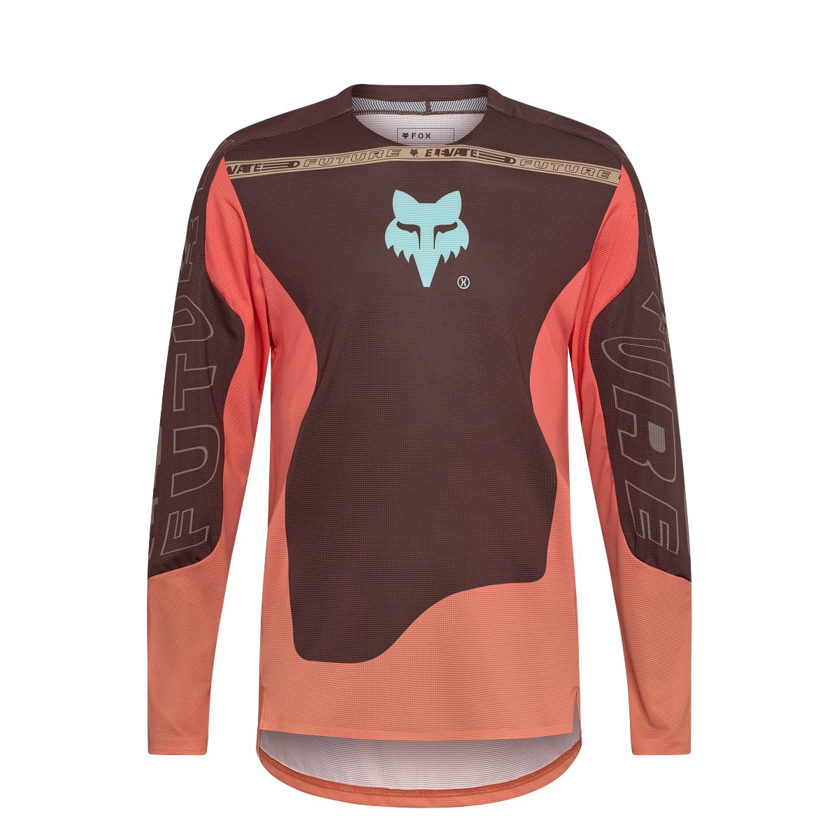 FOX FLEXAIR ELEVATED Long Sleeve Jersey Brown/Orange