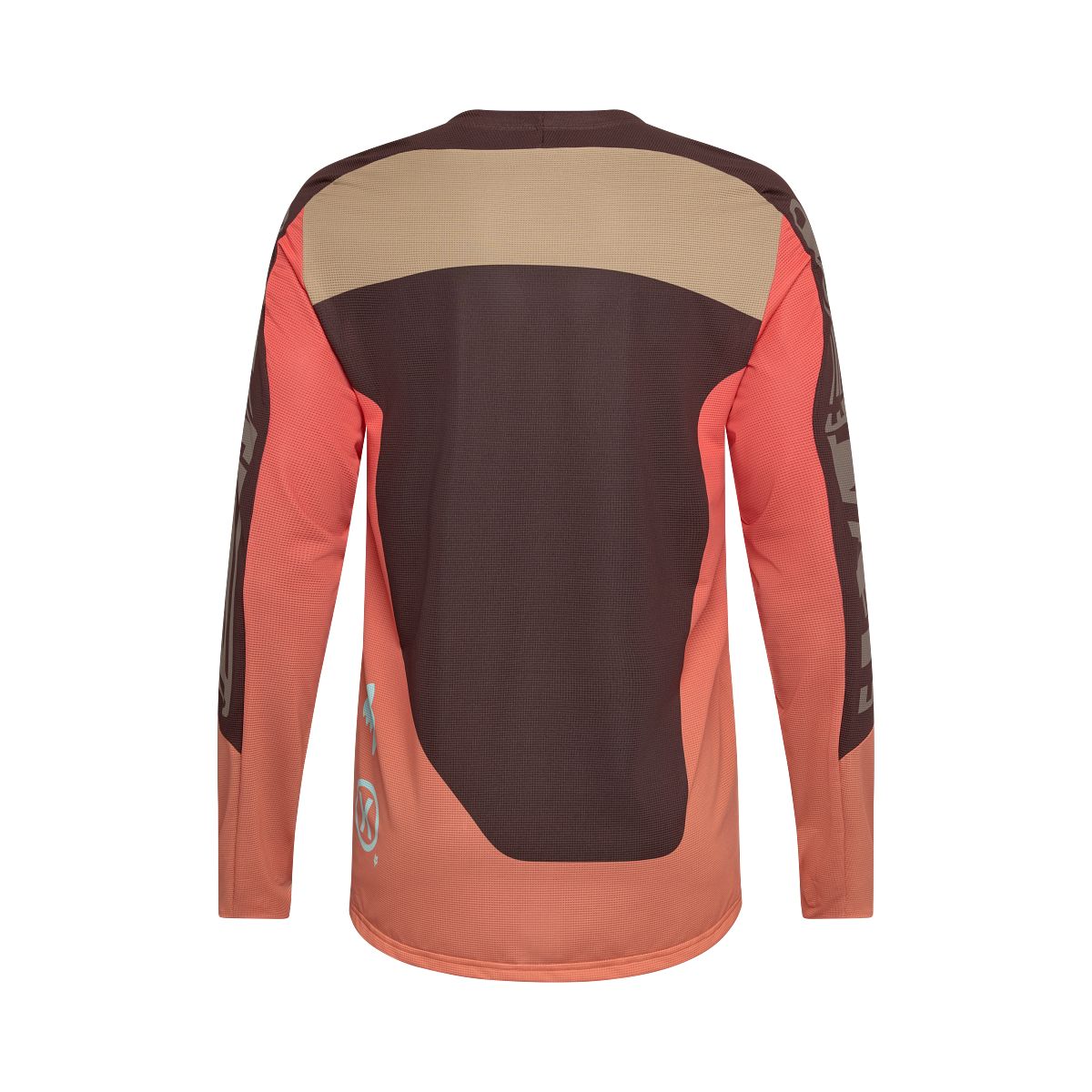 FOX FLEXAIR ELEVATED Long Sleeve Jersey Brown/Orange