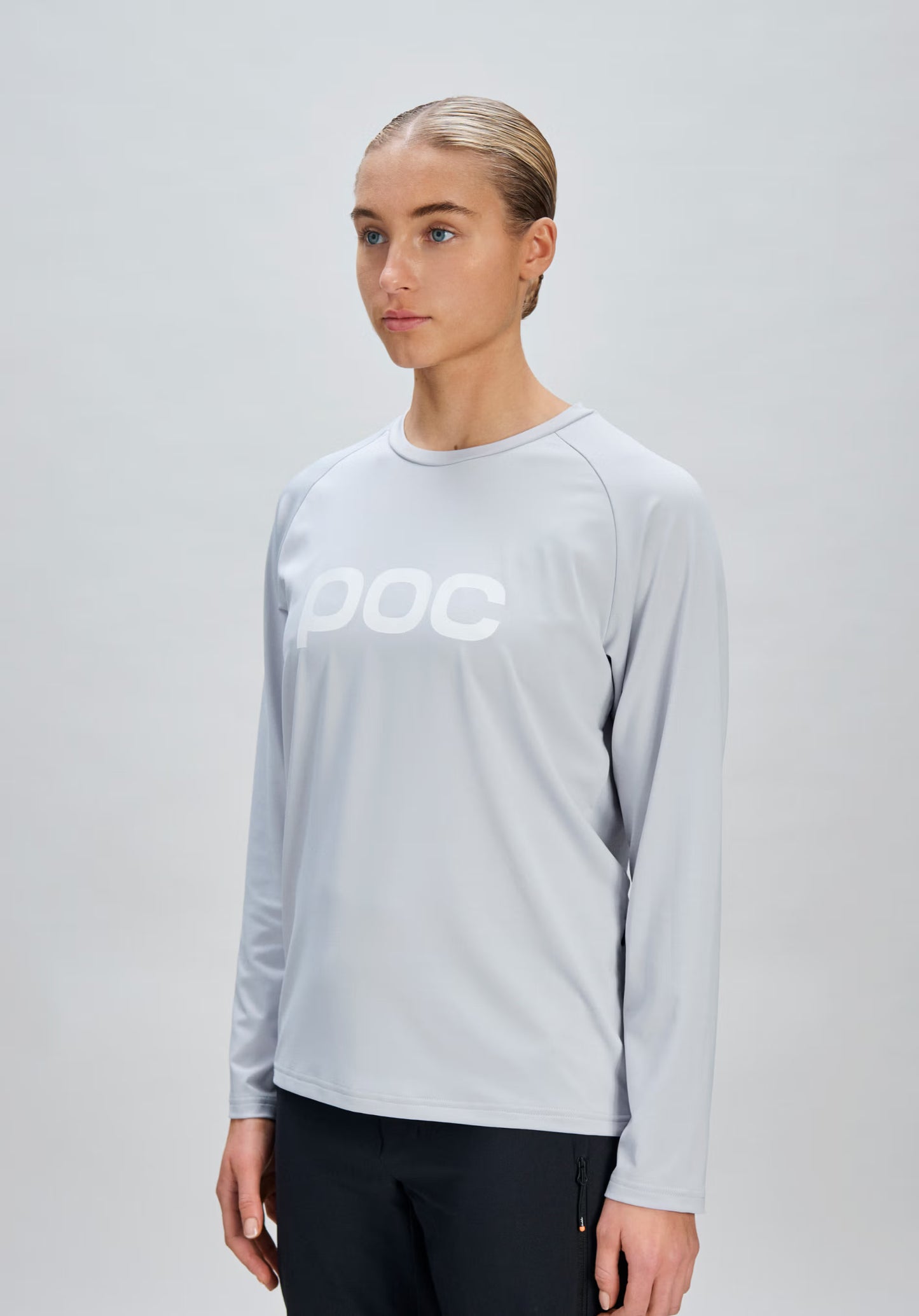 POC REFORM ENDURO Långärmad Jersey Ljusgrå för damer
