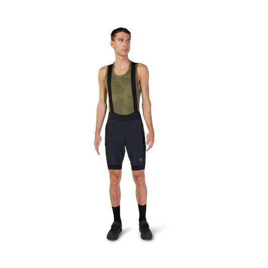 FOX FLEXAIR ASCENT CARGO Bib Shorts Black 2025
