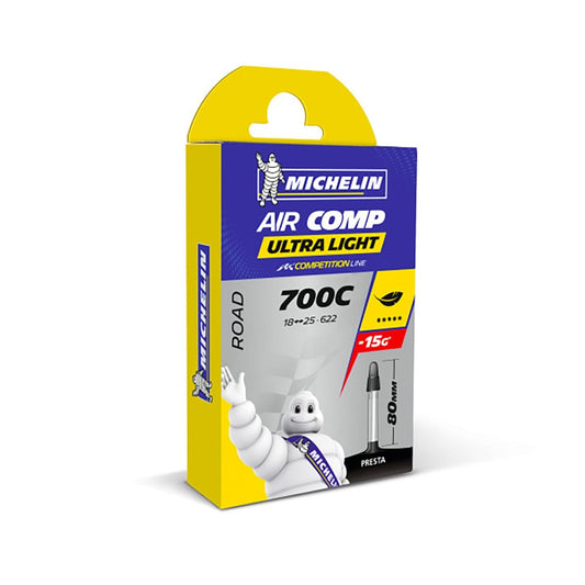 MICHELIN A1 AIRCOMP ULTRALIGHT innerslang 700x18/25c Presta