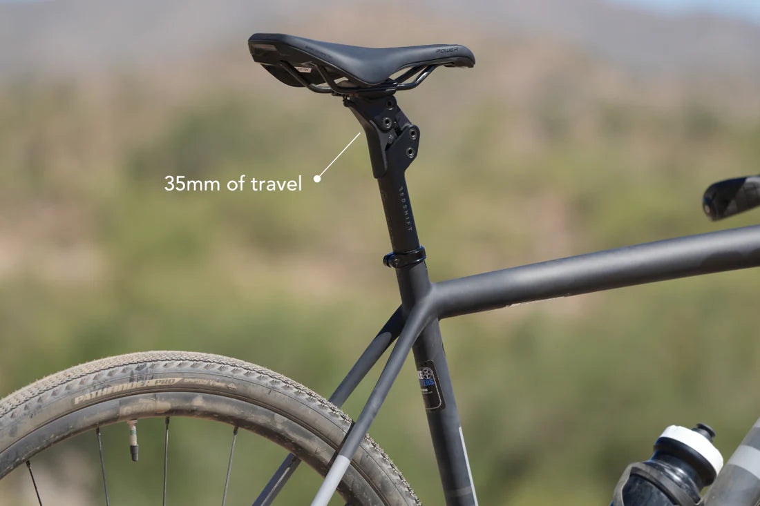 REDSHIFT ShockStop Pro fjädrande sadelstolpe