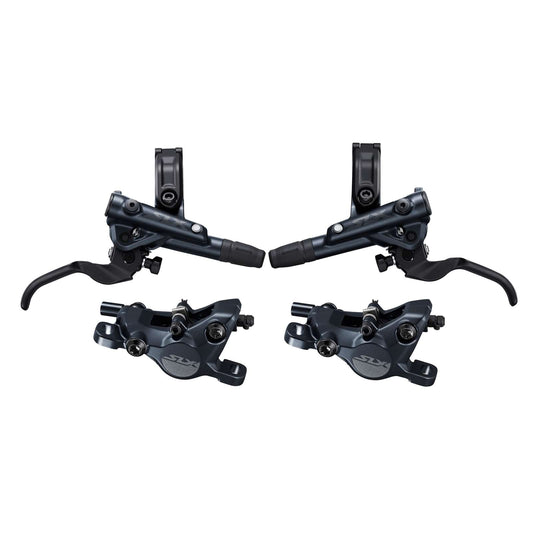 Ett par SHIMANO SLX M7100 J-KIT Discless-bromsar