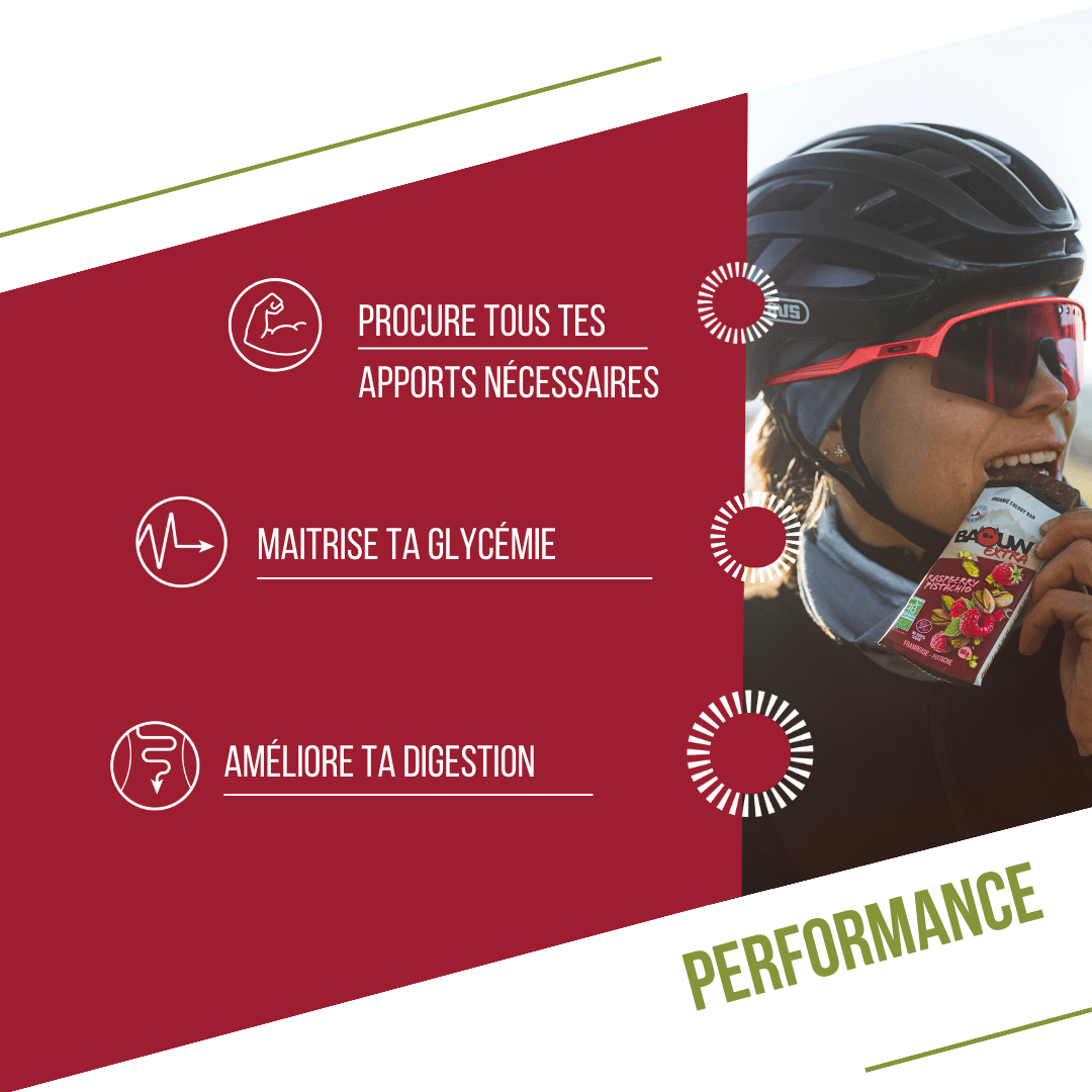BAOUW ORGANIC EXTRA Raspberry-Pistachio Energy Bar (50 g)