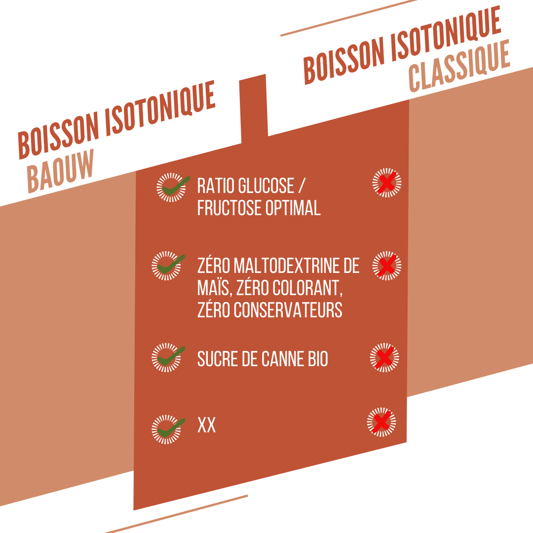BAOUW ISOTONIC Energy Drink (585g) Peach Rosemary