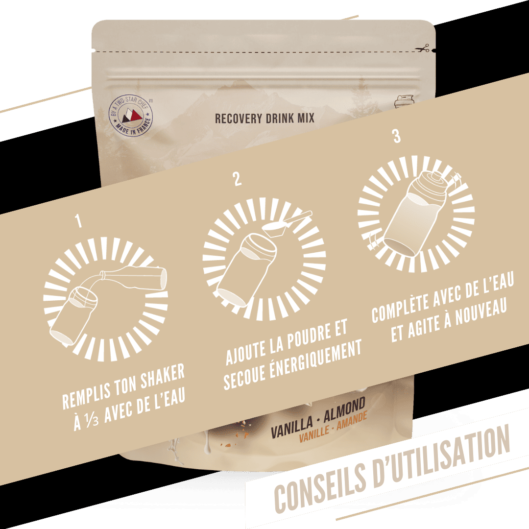 BAOUW RECOVERY Drink (500 g) Vanilj Mandel