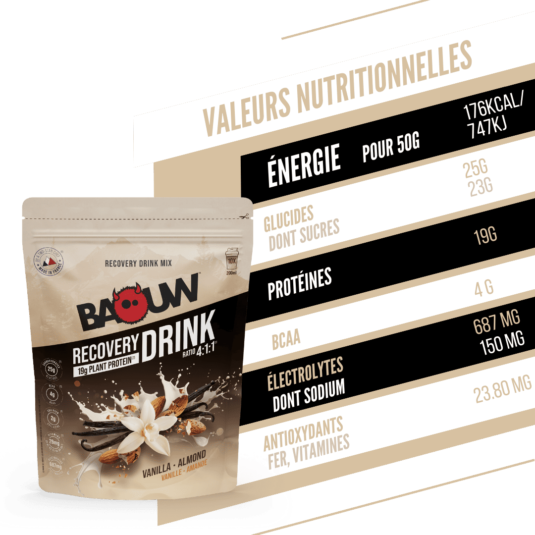 BAOUW RECOVERY Drink (500 g) Vanilj Mandel