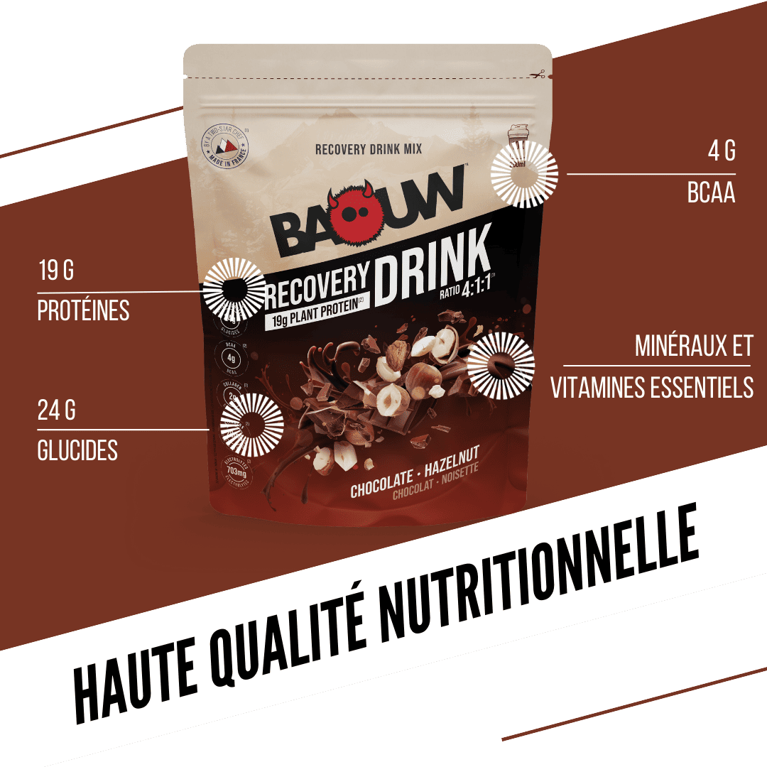 BAOUW RECOVERY Drink (500g) Choklad Hasselnöt