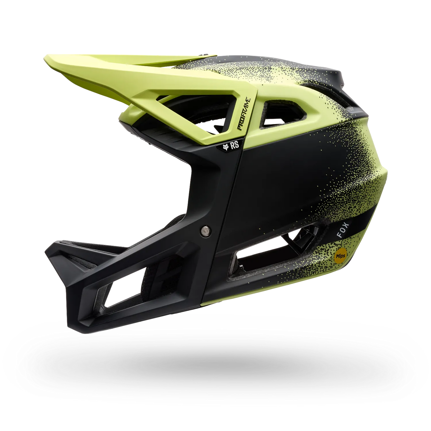 MTB-hjälm FOX PROFRAME RS AURA Citrongrön