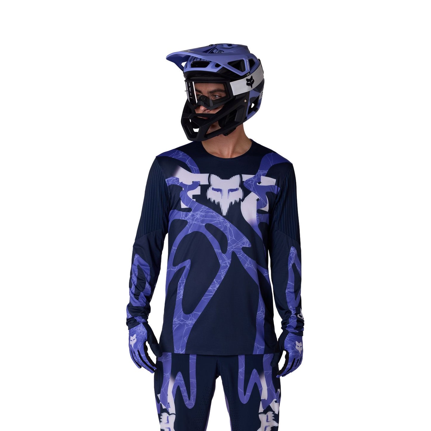 FOX FLEXAIR DIFFUSE SE Långärmad tröja Violet Blueberry