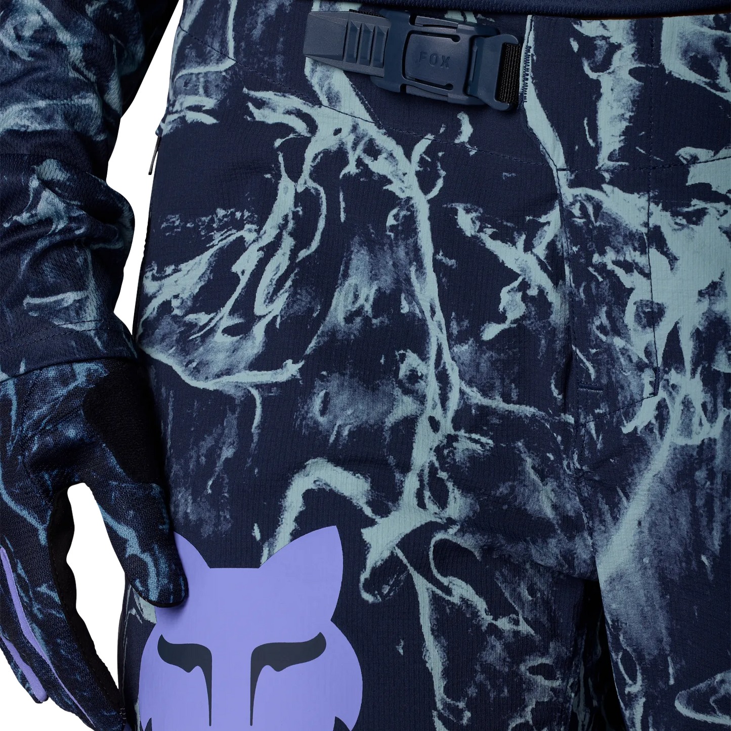 Dam FOX RANGER IMAGE PRINT Byxor Arctic Blue
