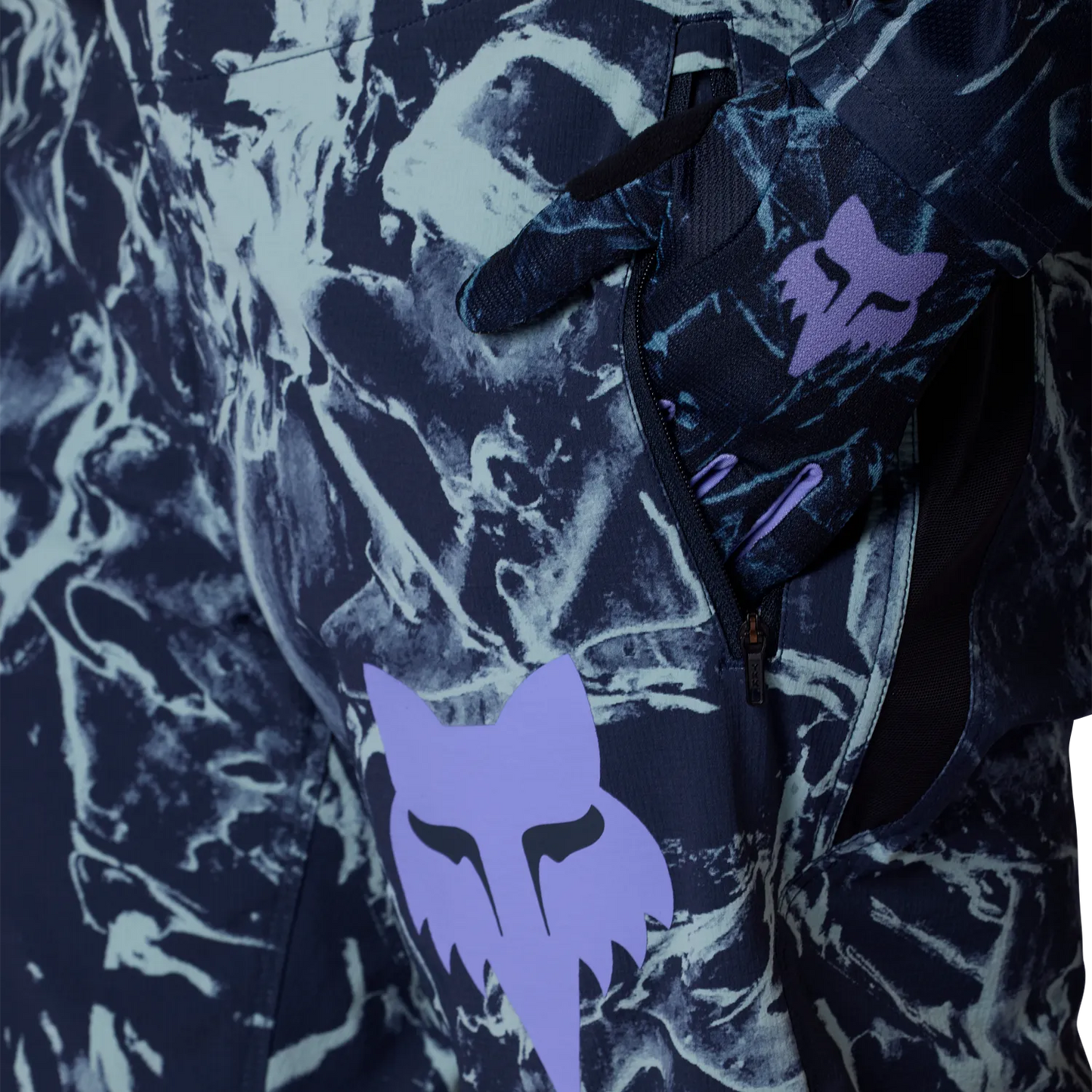 Dam FOX RANGER IMAGE PRINT Byxor Arctic Blue
