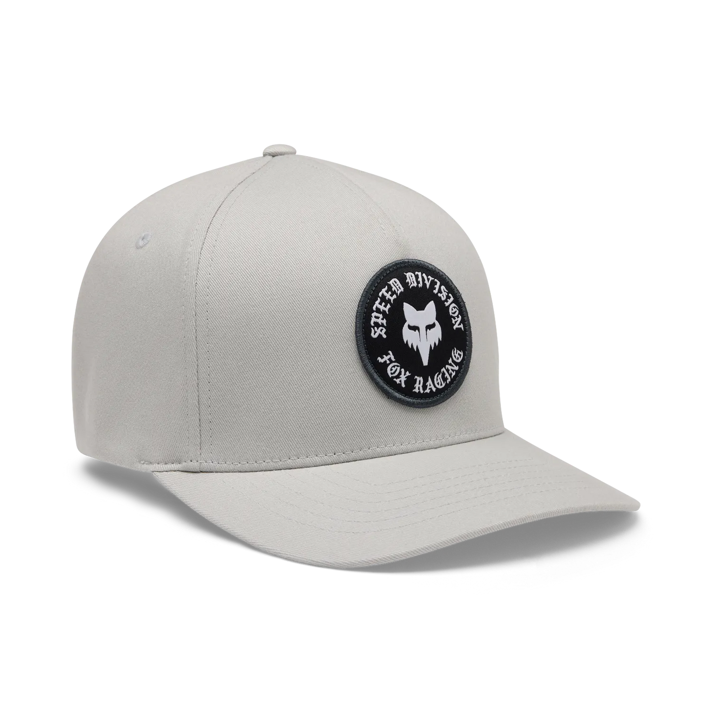 FOX BADGE FLEXFIT Light Grey Cap