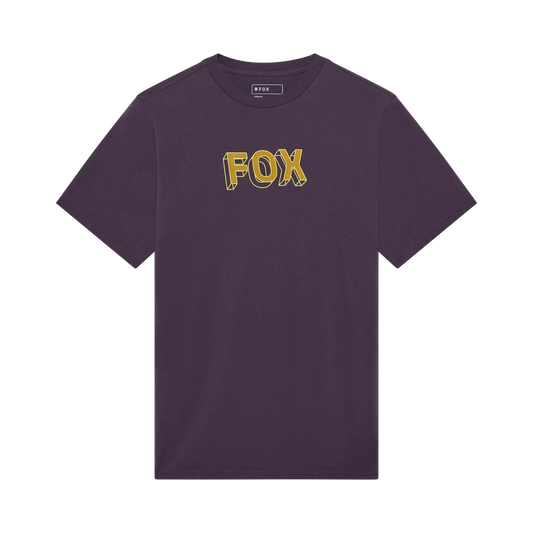T-shirt FOX IMAGE PRINT 195 ORIGINAL Kortärmad Lila Plommon Perfekt