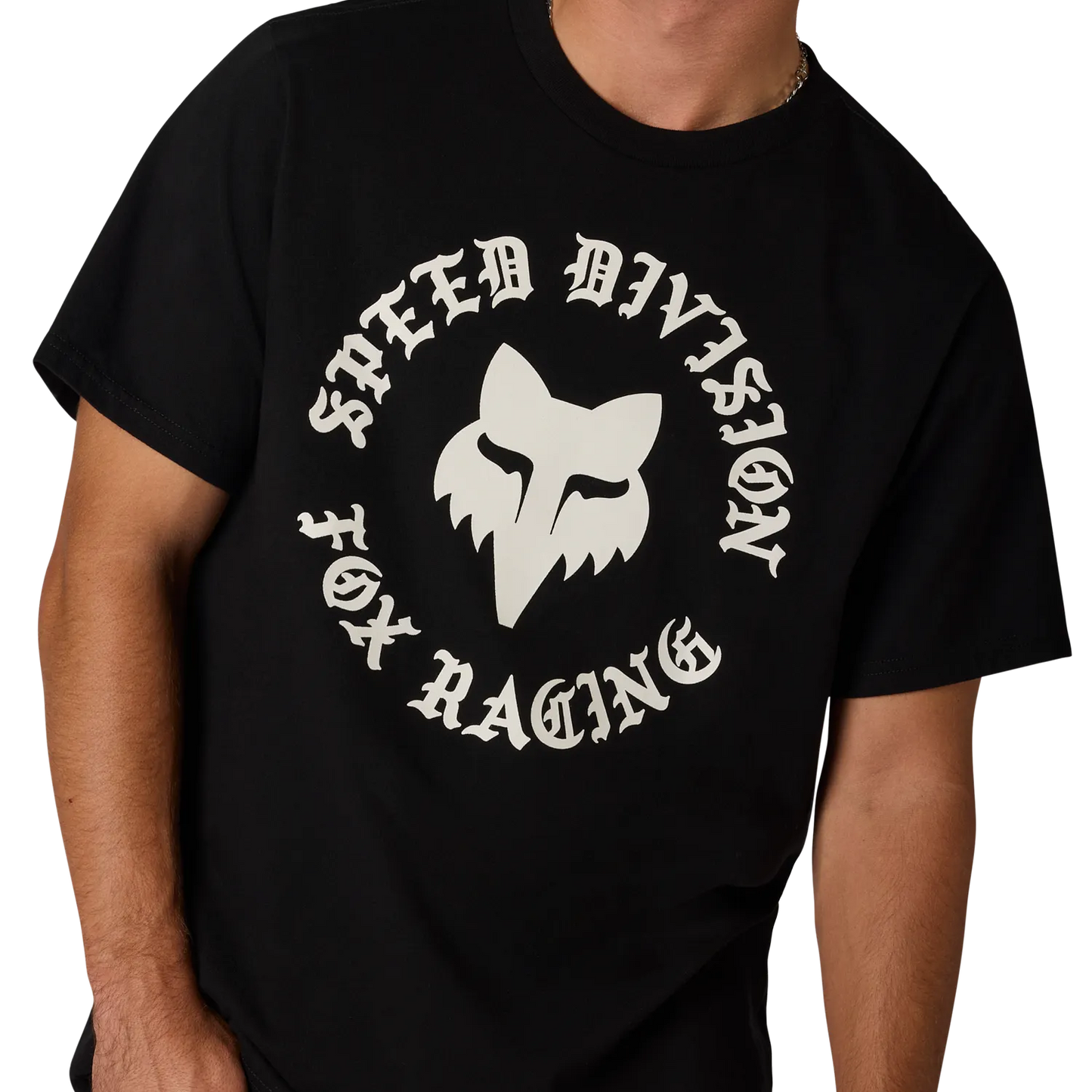 FOX BADGE 195 ORIGINAL T-Shirt Short Sleeve Black