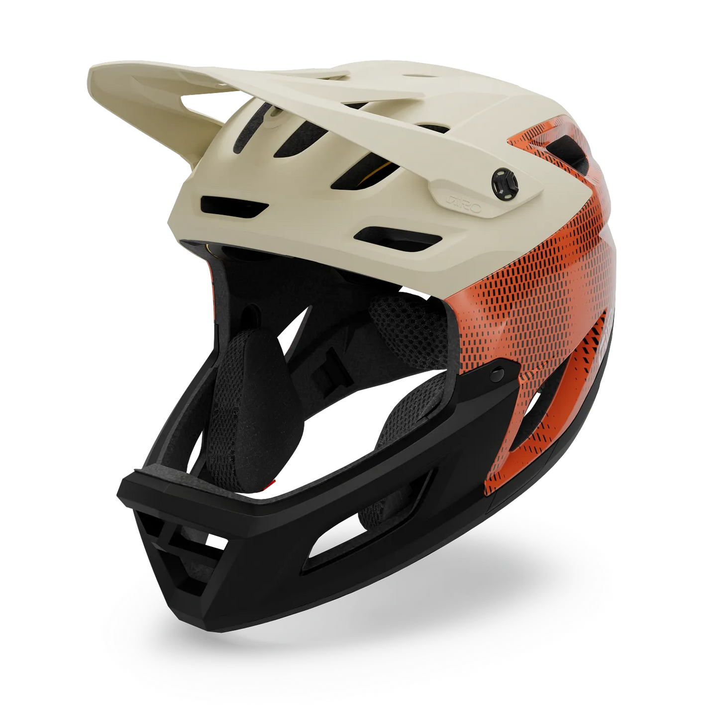 MTB-hjälm GIRO COALITION MIPS SPHERICAL Svart/Beige/Orange