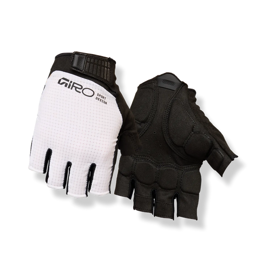 Korta Handskar GIRO BRAVO II Gel Vit