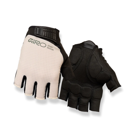 Korta handskar GIRO BRAVO II Gel Beige