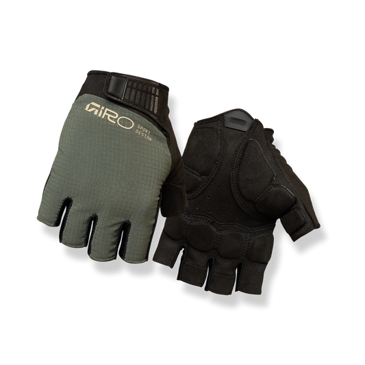 Korta Handskar GIRO BRAVO II Gel Kaki
