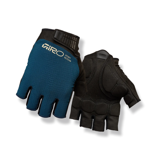 Korta Handskar GIRO BRAVO II Gel Safirblå