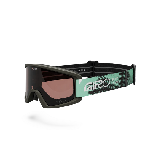 GIRO TAZZ MTB-goggles Grön VIVID-lins