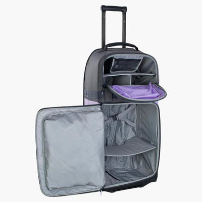 EVOC WORLD TRAVELLER 125 L Resväska Svart/lila