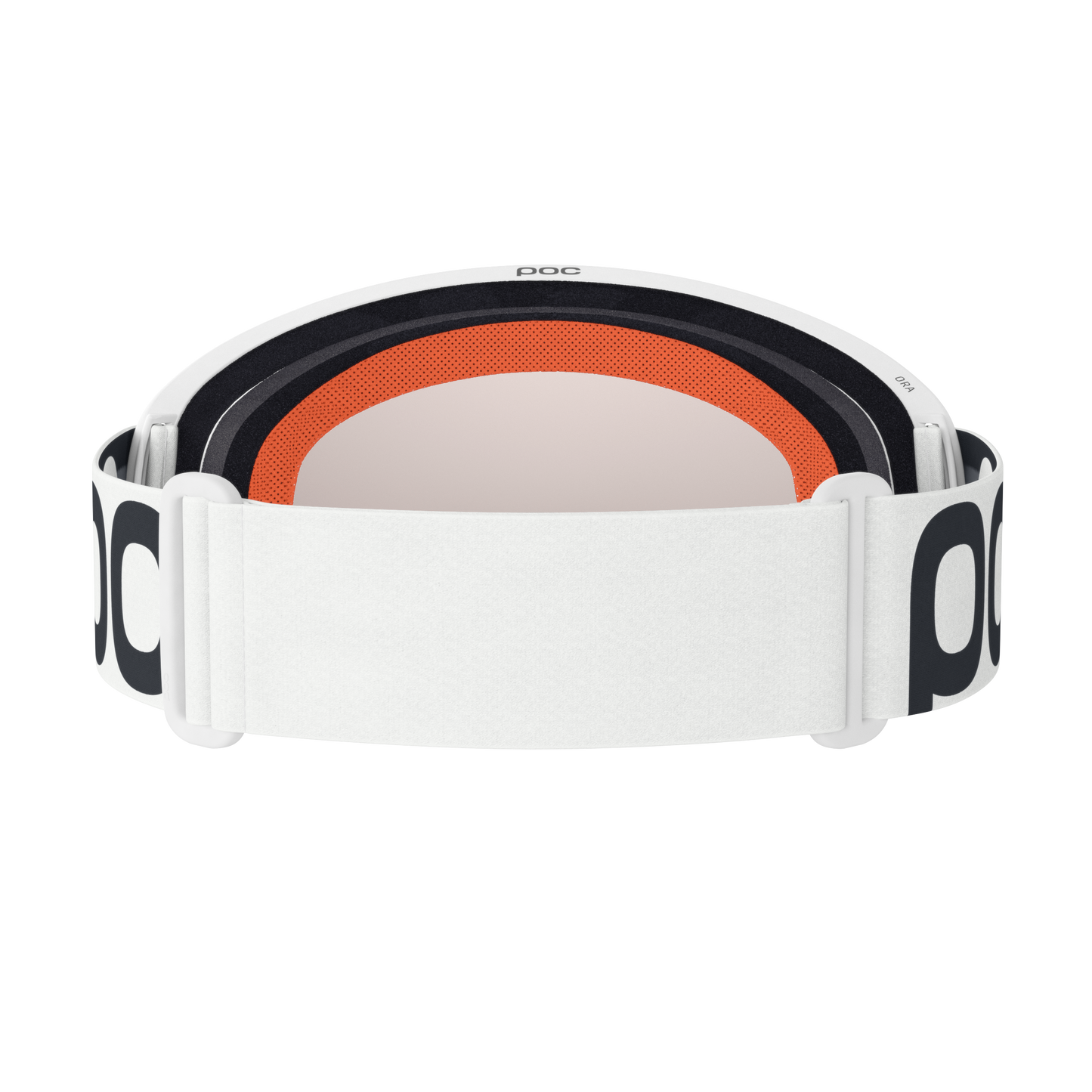 POC ORA Goggle White Clarity Trail Cloudy Brown Screen
