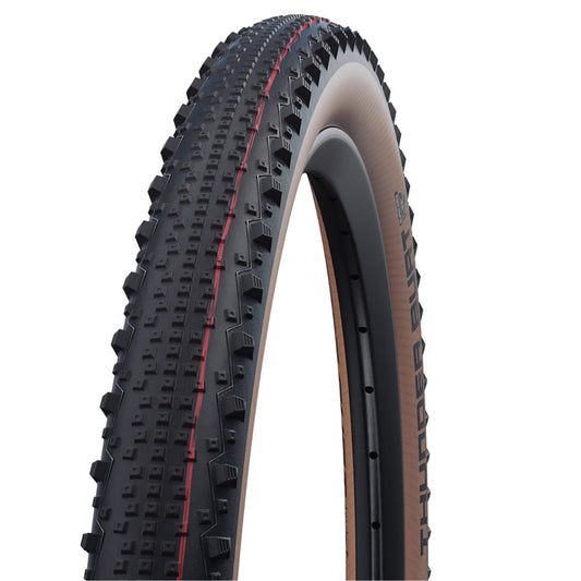 SCHWALBE THUNDER BURT 29x2.10 ADDIX SPEED SUPERRACE Tubeless Ready Soft Black/Brown-däck