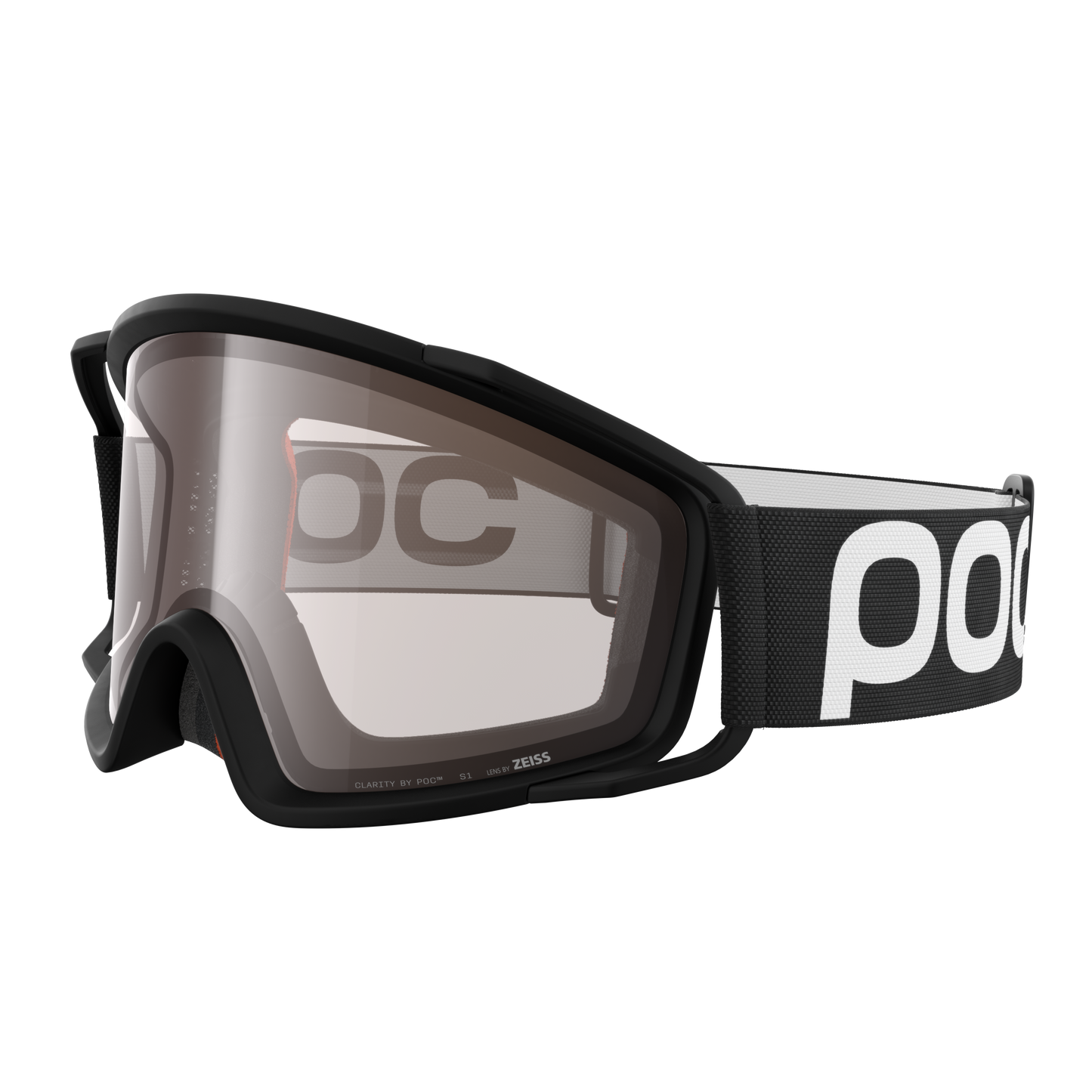 POC ZYGON Skyddsglasögon Svart Clarity Trail Cloudy Brun Skärm