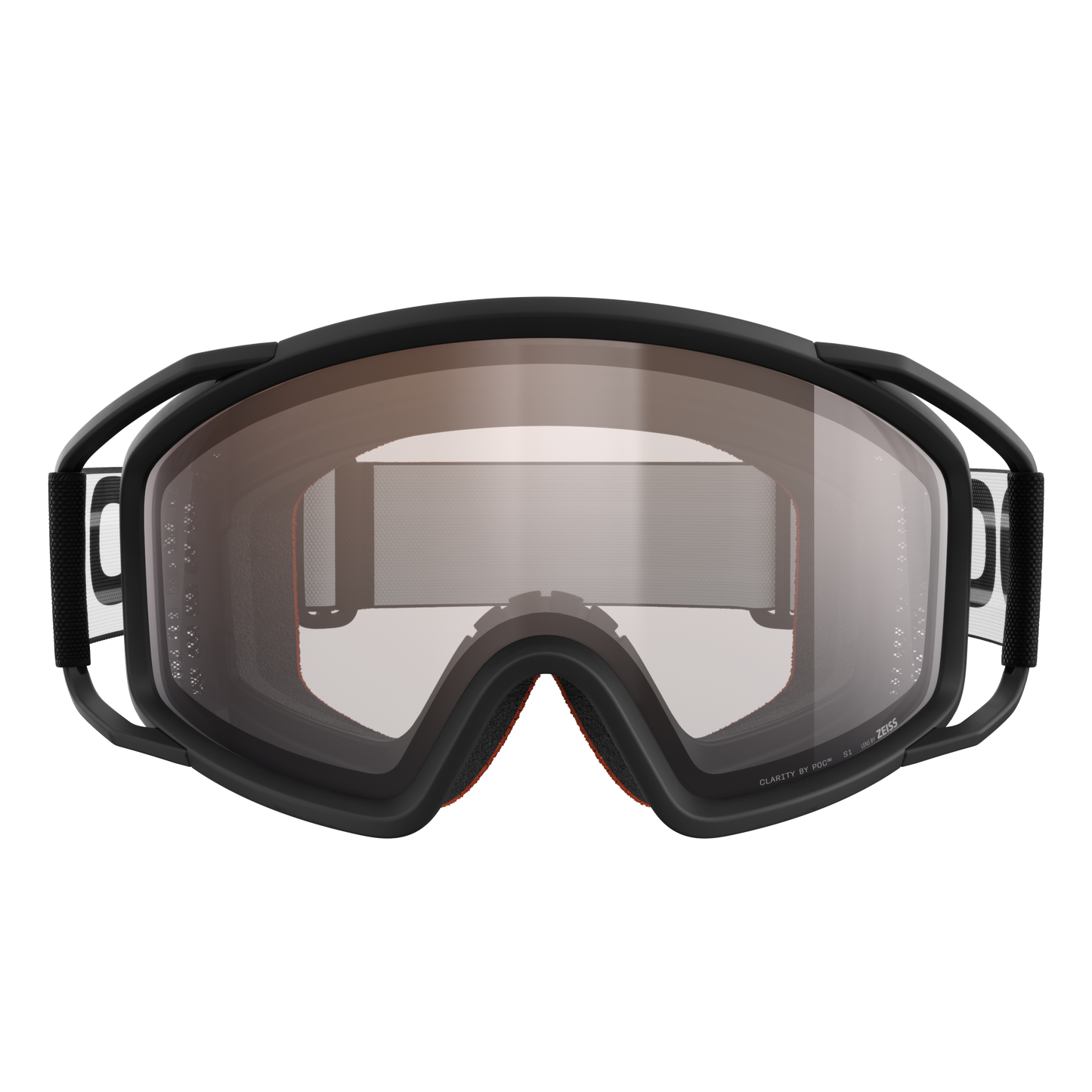POC ZYGON Skyddsglasögon Svart Clarity Trail Cloudy Brun Skärm