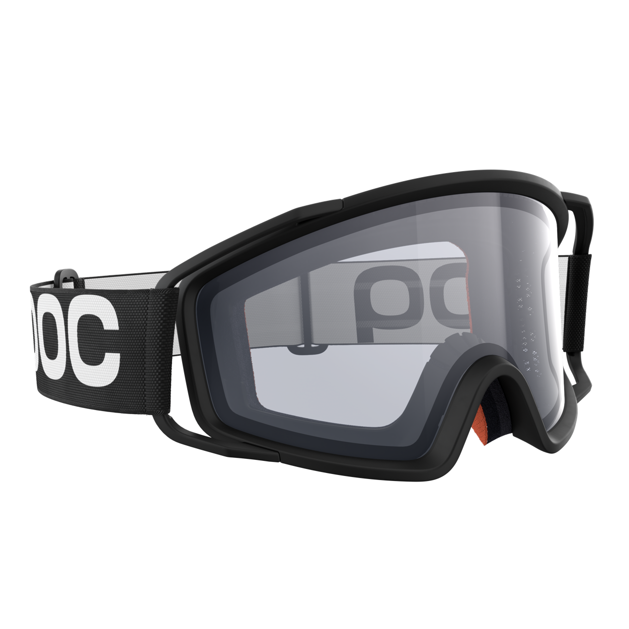 POC ZYGON Mask Black Clarity Screen Universal Cloudy Grey
