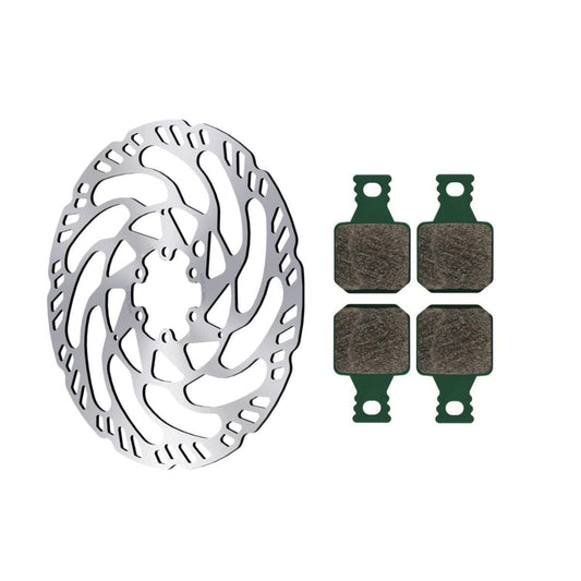 MAGURA MDR-C skiva + 8.S MT eSTOP 6-håls belägg Silver