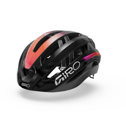 GIRO ARIES MIPS SPHERICAL SUNSET landsvägshjälm svart/orange