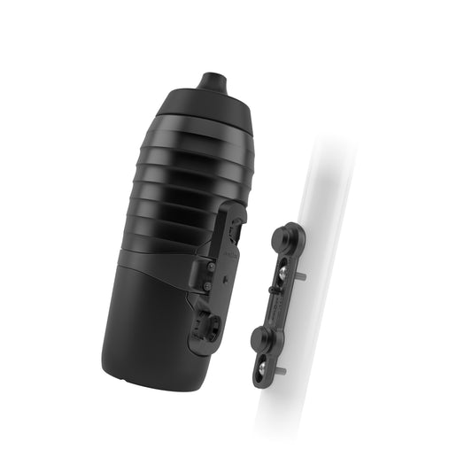 Flask- och flaskhållarsats FIDLOCK TWIST X KEEGO Magnetic System 600 ml Svart