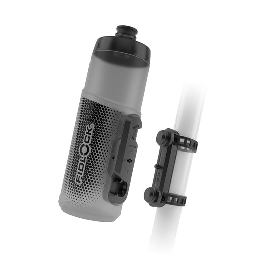 Flask- och flaskhållarsats FIDLOCK TWIST UNI BASE 600 ml Rökt