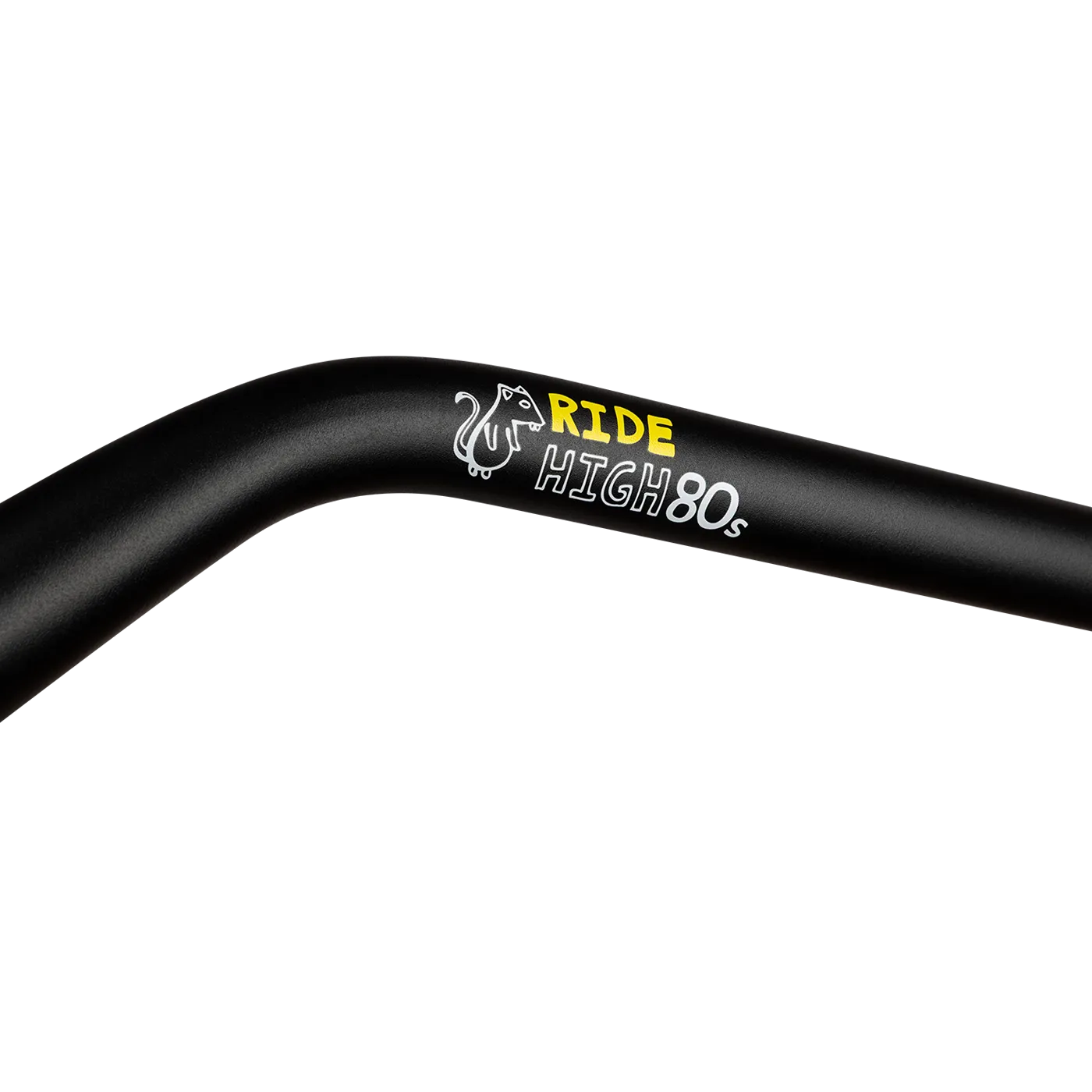 Handbars BURGTEC RIDE HIGH JOSH BRYCELAND SIGNATURE Rise 80mm 800mm Black