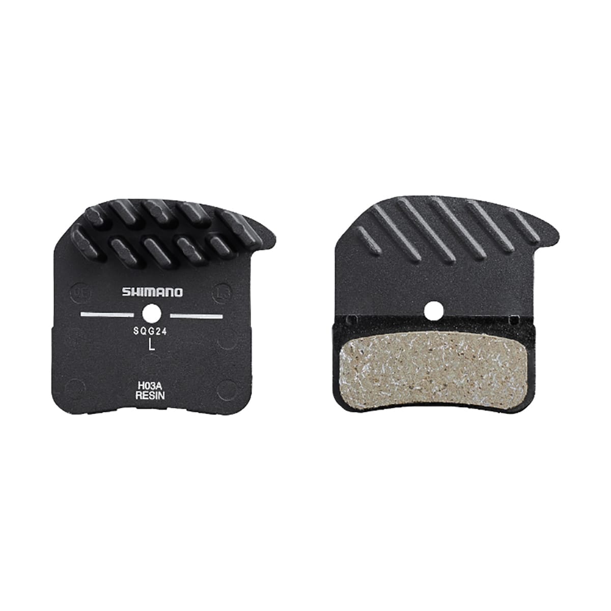 SHIMANO H03A 4 Pistons SAINT / XT 8020 / ZEE ventilated organic brake pads