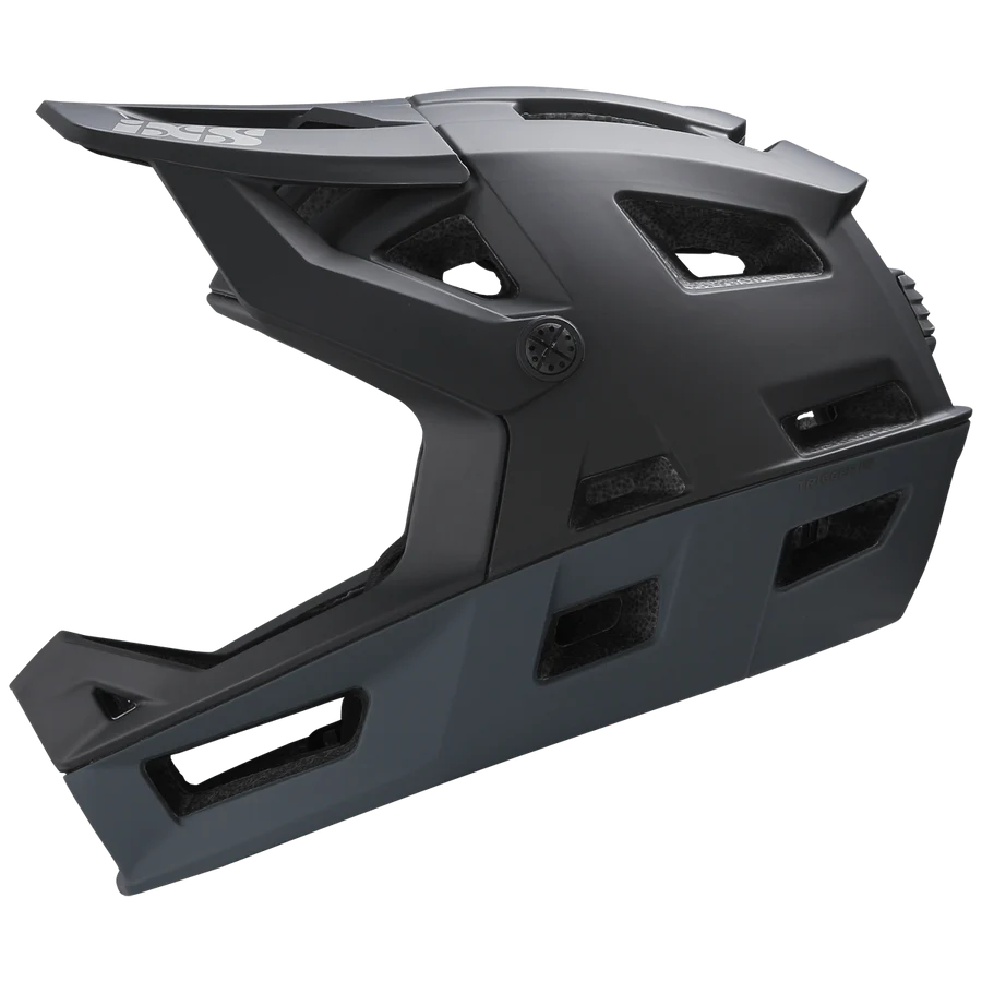 IXS TRIGGER FF MTB-hjälm Svart