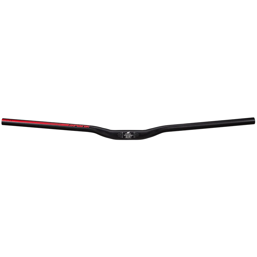 handlebar SPANK SPOON 800 Rise 20mm 800mm Black/Red