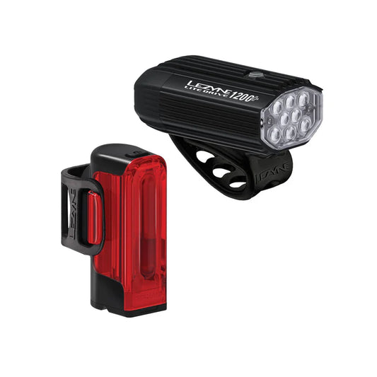 LEZYNE LITE DRIVE 1200+ / STRIP DRIVE PRO 400+ fram- och bakljus