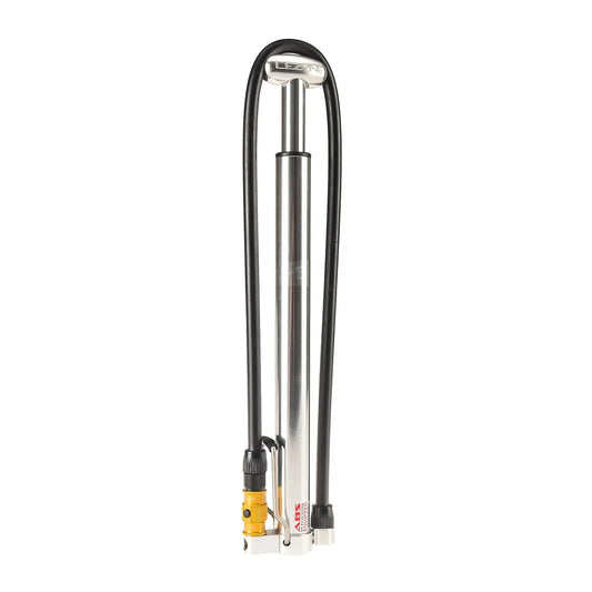 LEZYNE MICRO FLOOR DRIVE HP Silver Kompakt fotpump