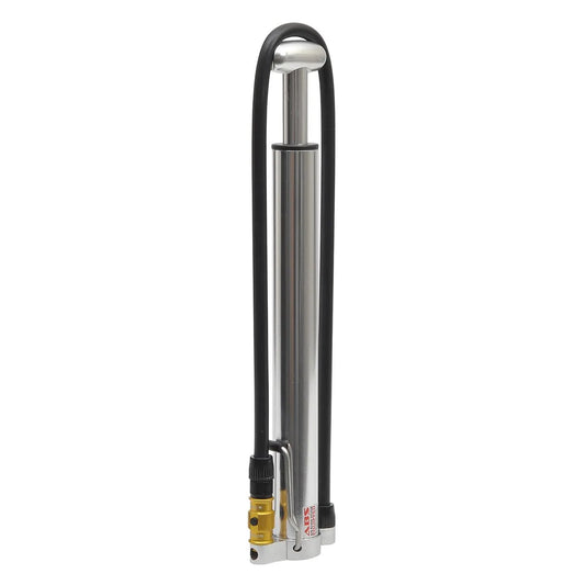 LEZYNE MICRO FLOOR DRIVE HV Kompakt fotpump Silver