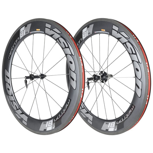 Pair of VISION METRON 81 SL Wheels with Tires