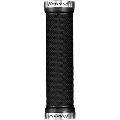 Reverse Components CLASSIC Lock-On-grepp Svart/Silver