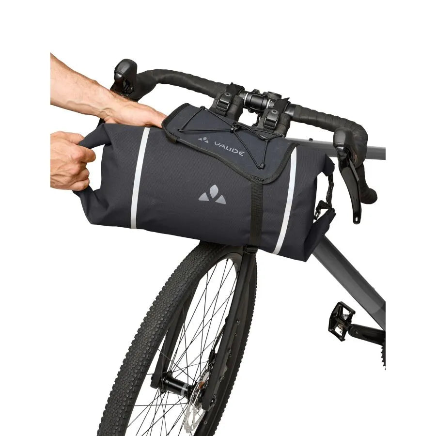 Handlebar bag VAUDE TRAILFRONT CAGE 10 L Black