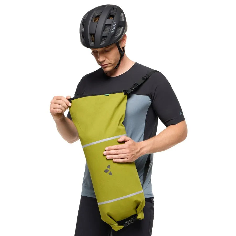 Handlebar bag VAUDE TRAILFRONT CAGE 10 L Green