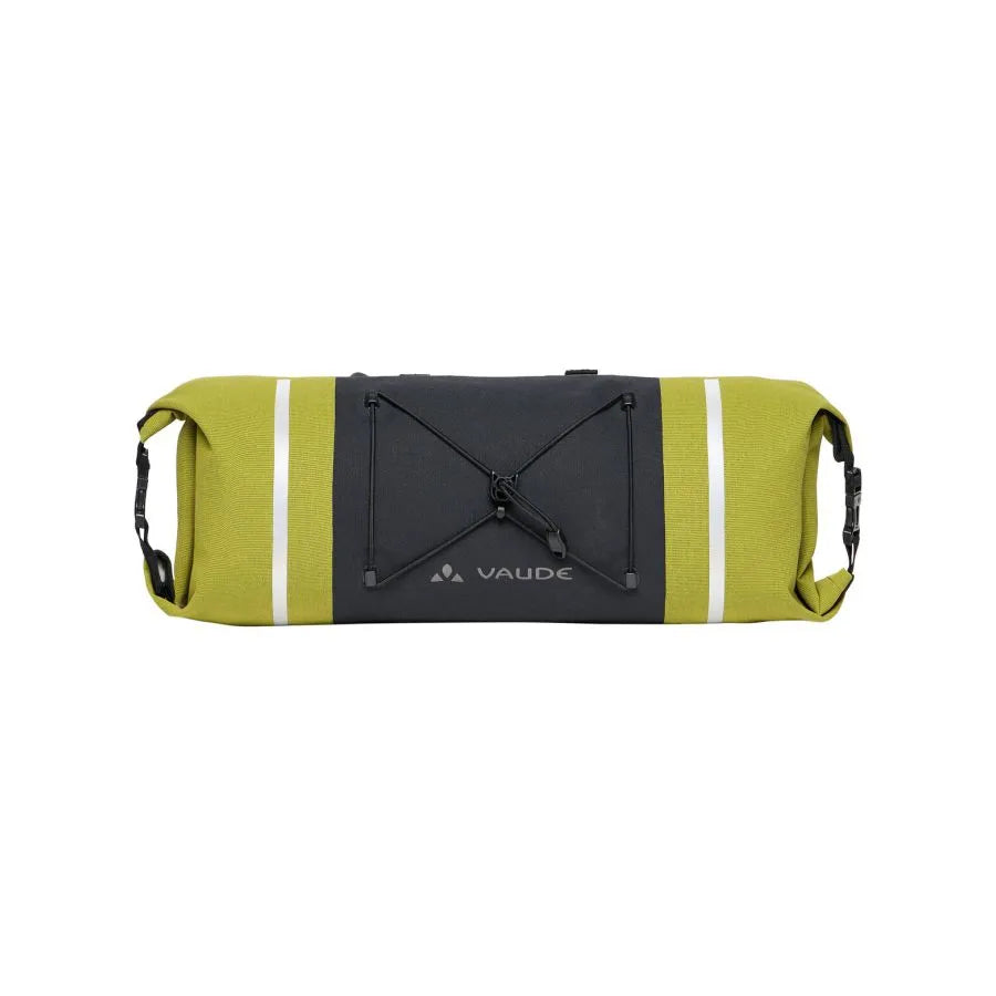 Handlebar bag VAUDE TRAILFRONT COMPACT 5 L Black/Green