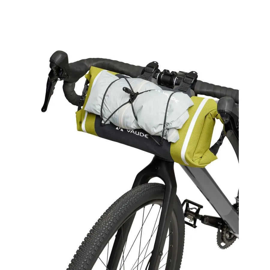 Handlebar bag VAUDE TRAILFRONT COMPACT 5 L Black/Green
