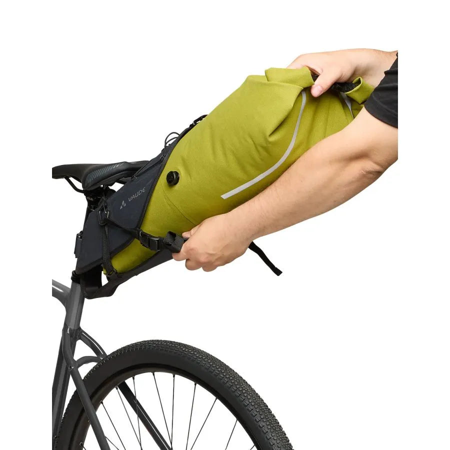 VAUDE TRAILSADDLE CAGE 15 L Sadelväska Svart/Grön